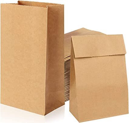 Sac à fond carré En Papier Kraft Sans Poignée ,28x40x12cm ,Par 5 KG